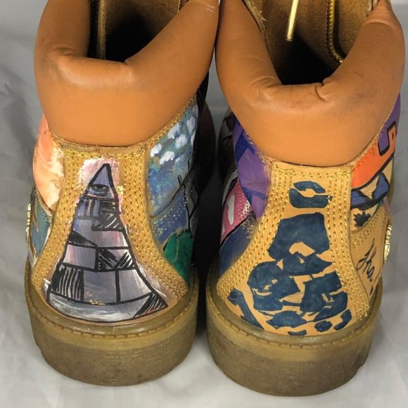 Customized Women's Timberland Boots Womens size 7 Mens Size 5 1/2 - Picture 7 of 11